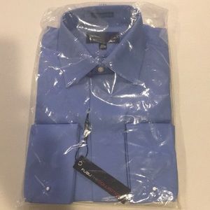 Blue FUBU men’s dress shirt